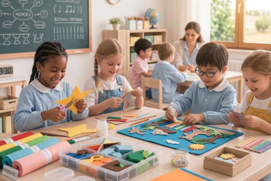 feltro e pannolenci per scuole ed asili